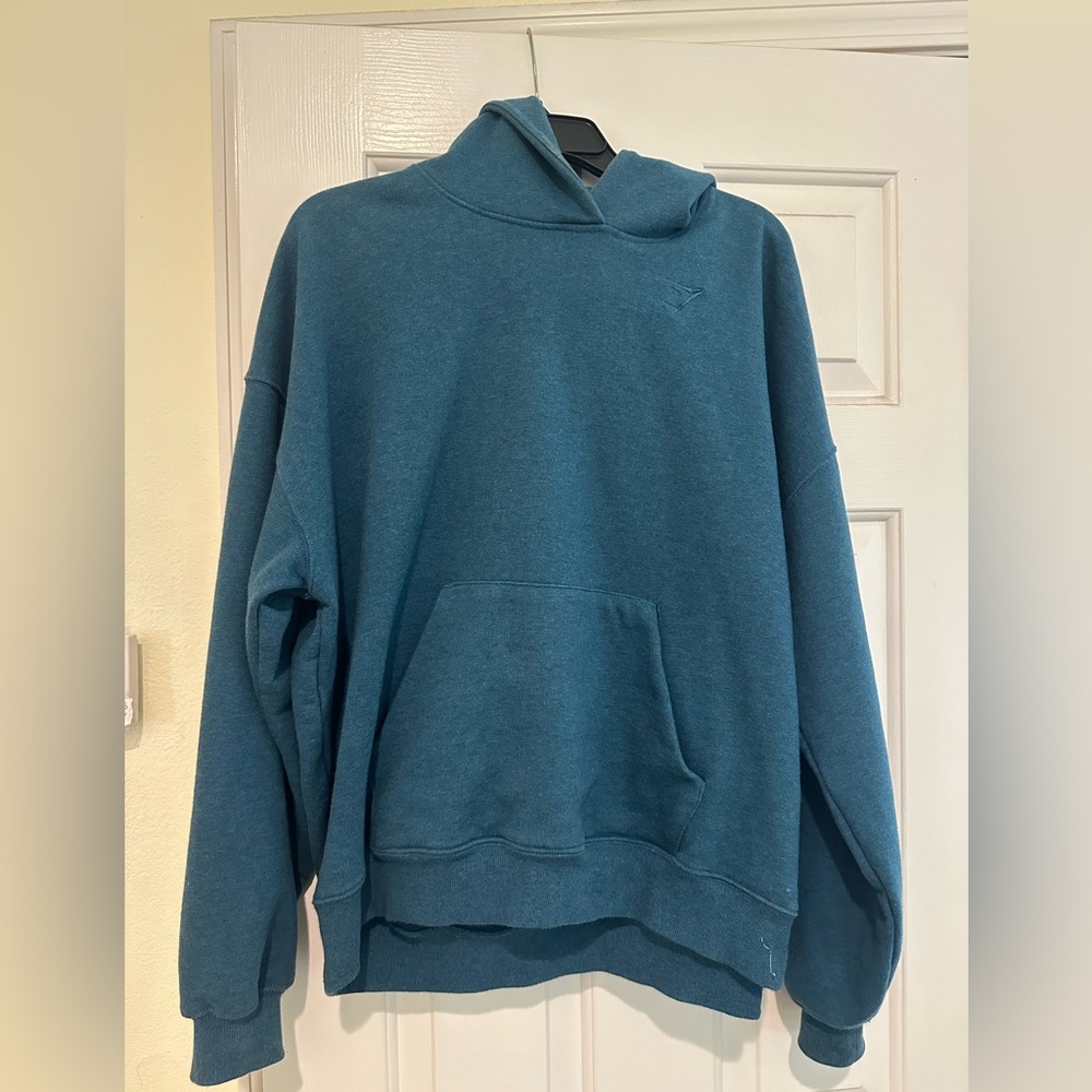 Women’s blue Gymshark sweat set
